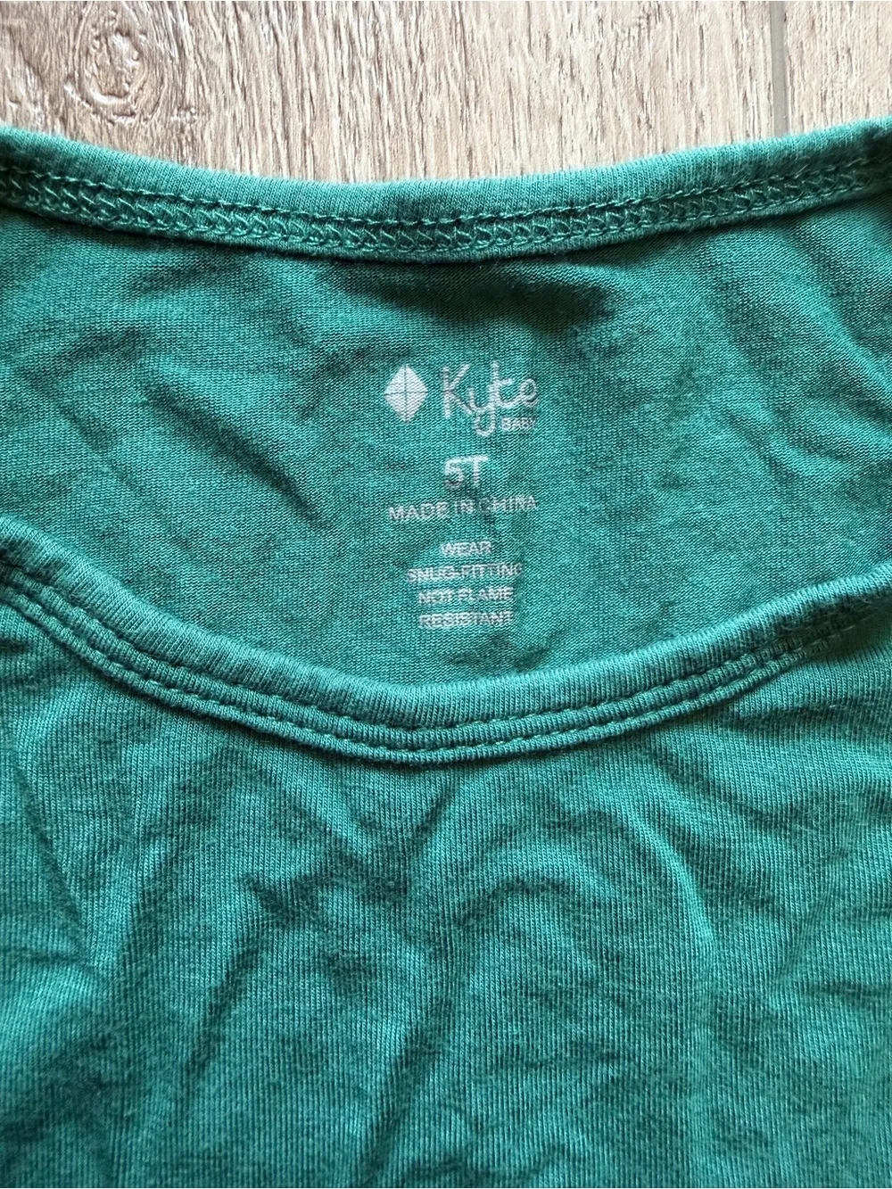 Kyte Baby 5T Two-Piece Pajama Set Emerald Green Bamboo